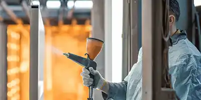 spraying